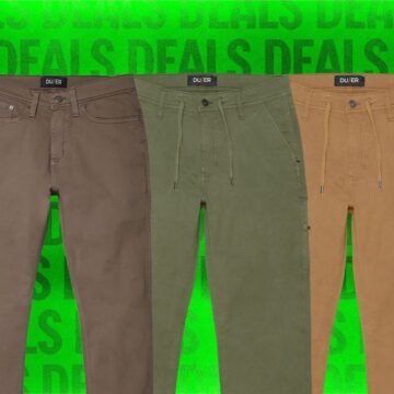 Duer’s Wear-Everywhere Pants Are on Sale This Weekend