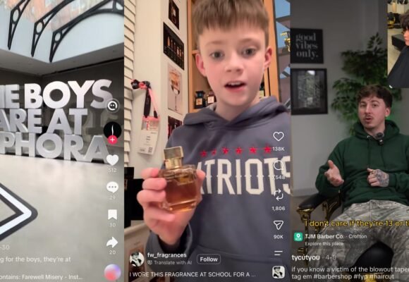 For Teen Boys, Beauty Is Suddenly Cool