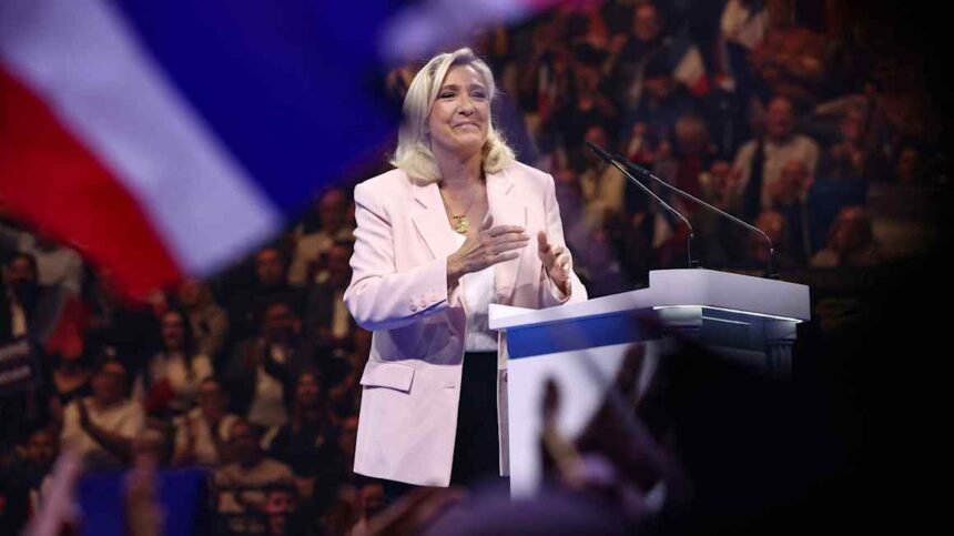France’s Le Pen vows national ‘renewal’ in campaign launch